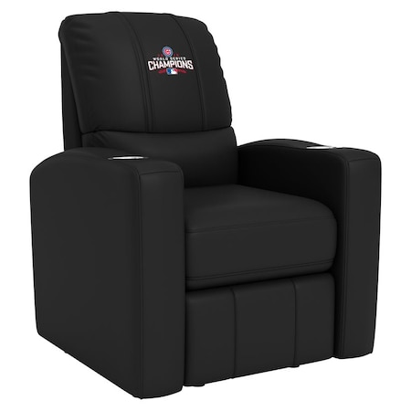 Dreamseat Stealth Recliner with Chicago Cubs 2016 Champions Logo XZ52082CDSMHTBLK-PSMLB20042
